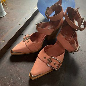 Jeffrey Campbell Hendrix Blush Heels